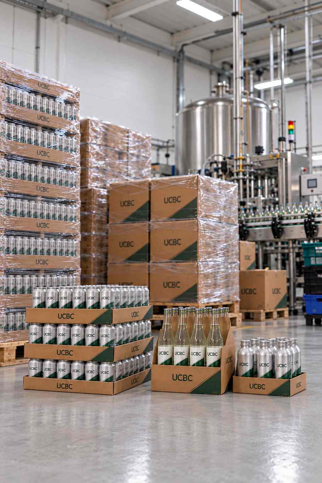 UCBC canning production line